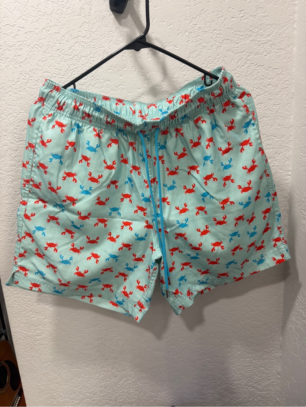 Aqua Crab Print Swim Shorts